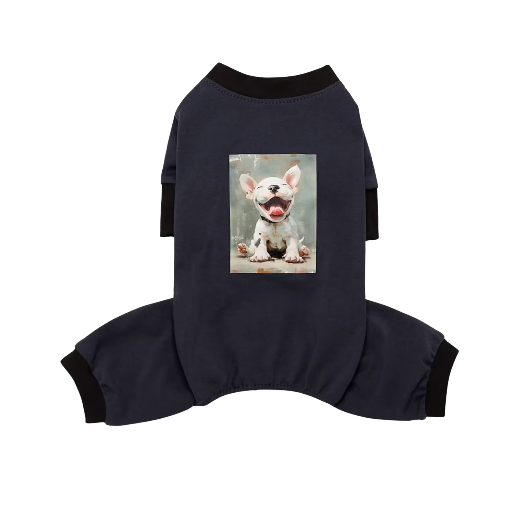 Cozy Knit Dog Jumpsuit