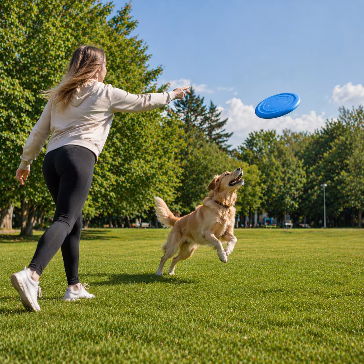 PitchDog Floating Flying Disc for Dogs
