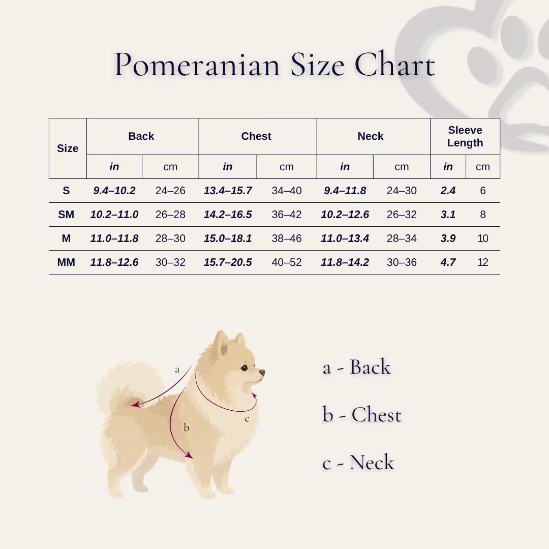Waterproof Dog Raincoat for Pomeranians